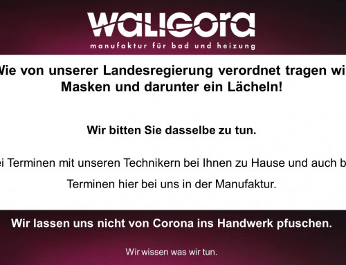 MASKENPFLICHT ab 27.04.2020